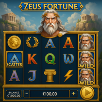 LibraBet - Machine à Sous Zeus Fortune - RTP Élevé